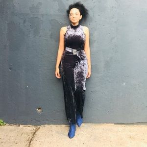 Forever 21 Velvet jumpsuit